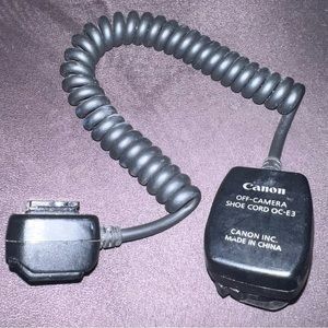 Canon Off-Camera Shoe Cord OC-E3